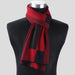 Plaid men scarf knitted scarf....................