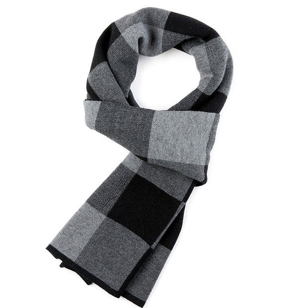 Plaid men scarf knitted scarf....................