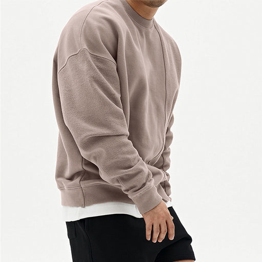 Pullover Round Neck Sweater Loose Men Clothes.....