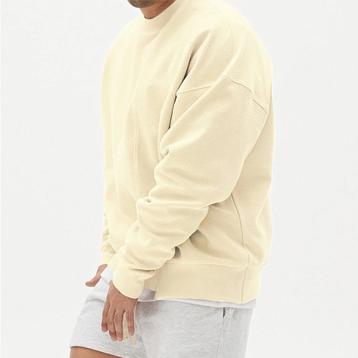 Pullover Round Neck Sweater Loose Men Clothes.....