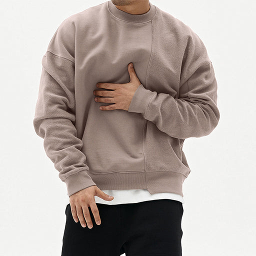 Pullover Round Neck Sweater Loose Men Clothes.....