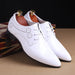 Men Leather Shoes Men Business Casual Dress Shoes