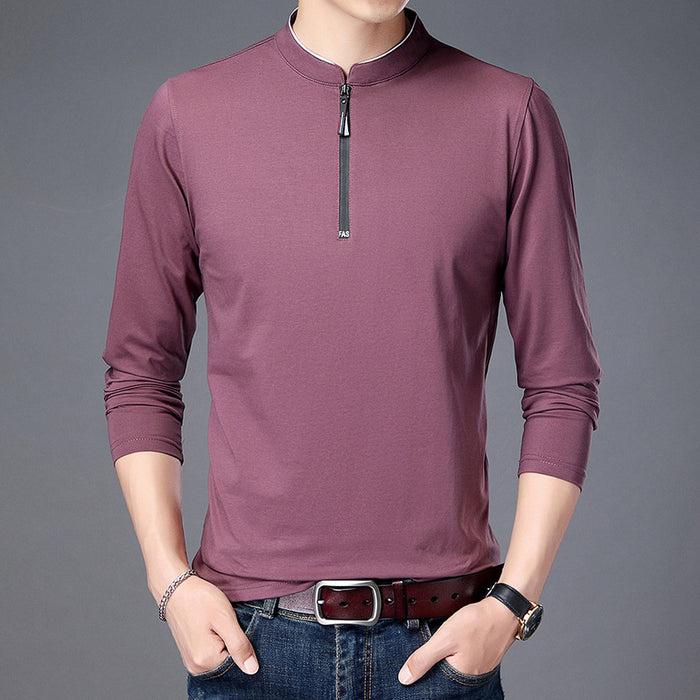 Half High Collar Cotton Men Autumn Clothes........